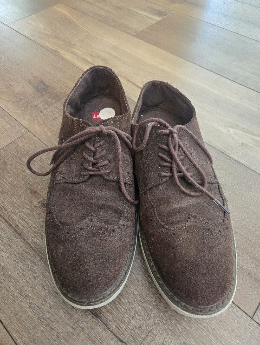 Levi’s Brown Suede Oxford Shoes – Men’s Size 11
